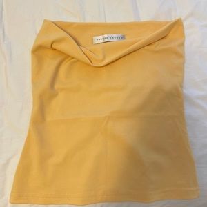 Vintage baby yellow tube top by Susana Monaco!!!